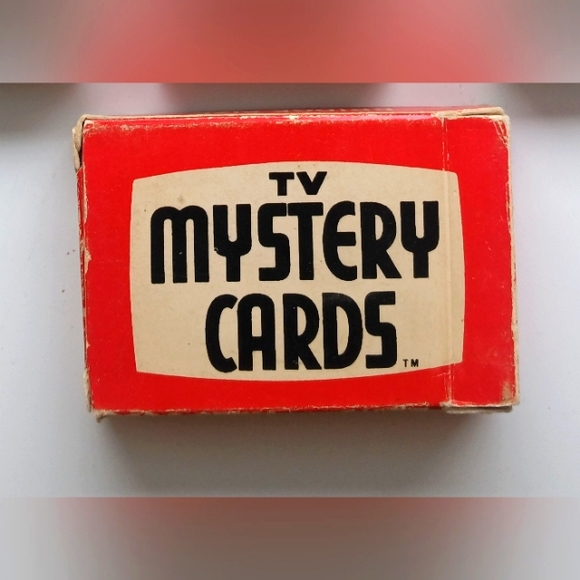 VINTAGE TV Mystery Cards - Picture 1 of 2